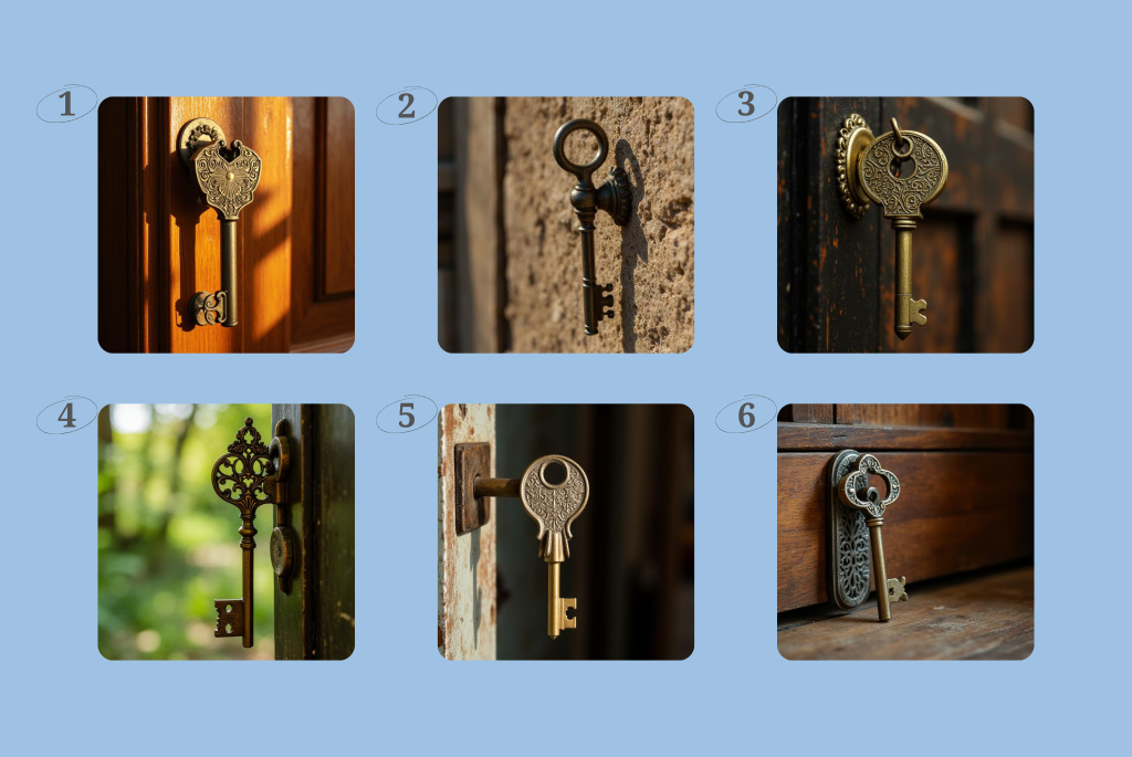 test chose your key